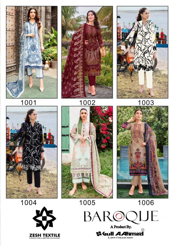 Zesh Baroque Vol-01 – Karachi Dress Material